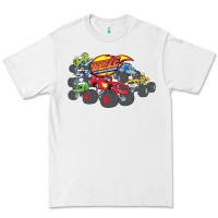 White Blaze and the Monster Machines and Friends Premium Tee - longCreatives