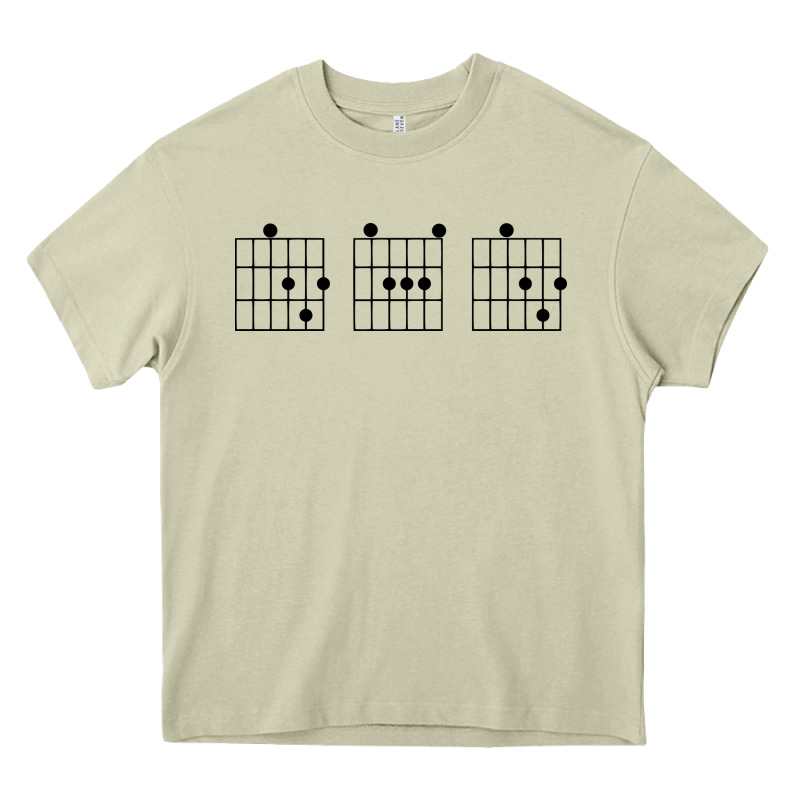 Guitar Chord Dad Heavy Core Tee by Bettercallsaul | Teevron