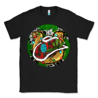 Black Cowboy Christmas Classic Tee - RanaPortraitStore
