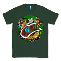 Sports Green Cowboy Christmas Classic Tee - RanaPortraitStore