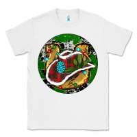 White Cowboy Christmas Classic Tee - RanaPortraitStore