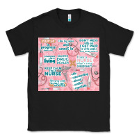 Black funny nurse Classic Tee - TumblerDesignByShophia