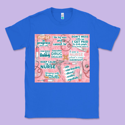 Funny Nurse Classic Tee Designed By Tumblerdesignbyshophia