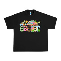 Black Happy Easter Easter Day Urban Heavy Tee - CowGirlArtShop