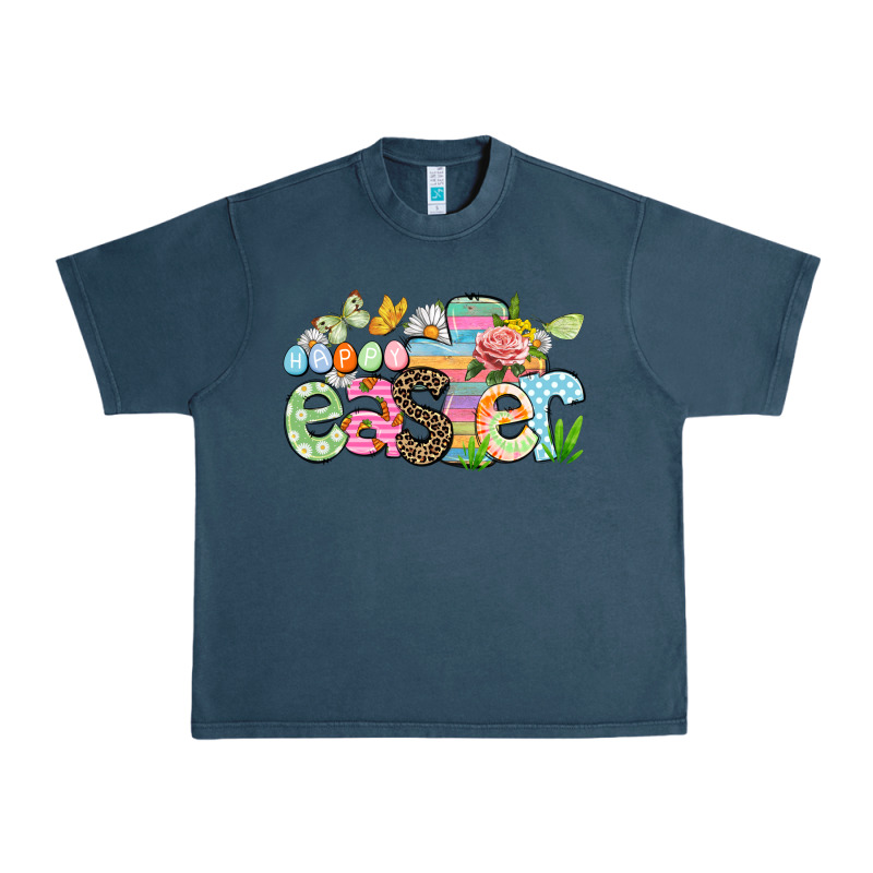Happy Easter Easter Day Urban Heavy Tee by CowGirlArtShop | Teevron
