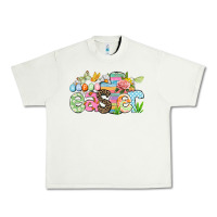 Pistachio Happy Easter Easter Day Urban Heavy Tee - CowGirlArtShop