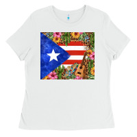 White mexico and puerto rico tumbler tbs Ladies Tee - TumblerDesignByShophia