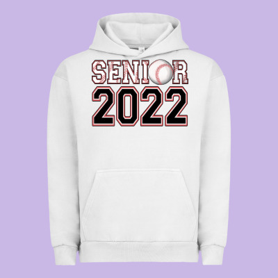 Senior Baseball Urban Hoodie Designed By Adodesignshop