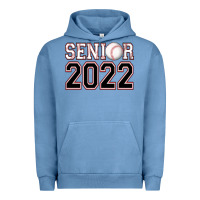 Pigment Pebble Blue senior baseball Urban Hoodie - AdoDesignShop