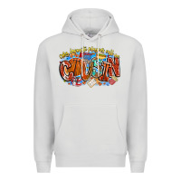 Dove Grey my favorite players call me cousin basketball Premium Hoodie - CowhideDigitalArt