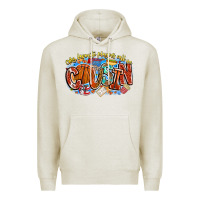 Oatmeal Heather my favorite players call me cousin basketball Premium Hoodie - CowhideDigitalArt