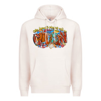 Pale Pink my favorite players call me cousin basketball Premium Hoodie - CowhideDigitalArt