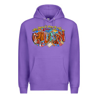 Purple my favorite players call me cousin basketball Premium Hoodie - CowhideDigitalArt