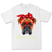 White Boxer Mom Dogs  Mothers Day Dog Lovers Gifts For Women Premium Tee - longCreatives