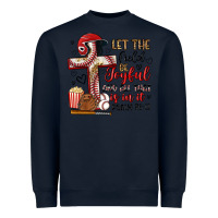 Navy let the field be joyful and all that is in it Heavyweight Sweatshirt - Artiststas