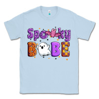 Dusty Blue spooky babe Classic Tee - Artiststas