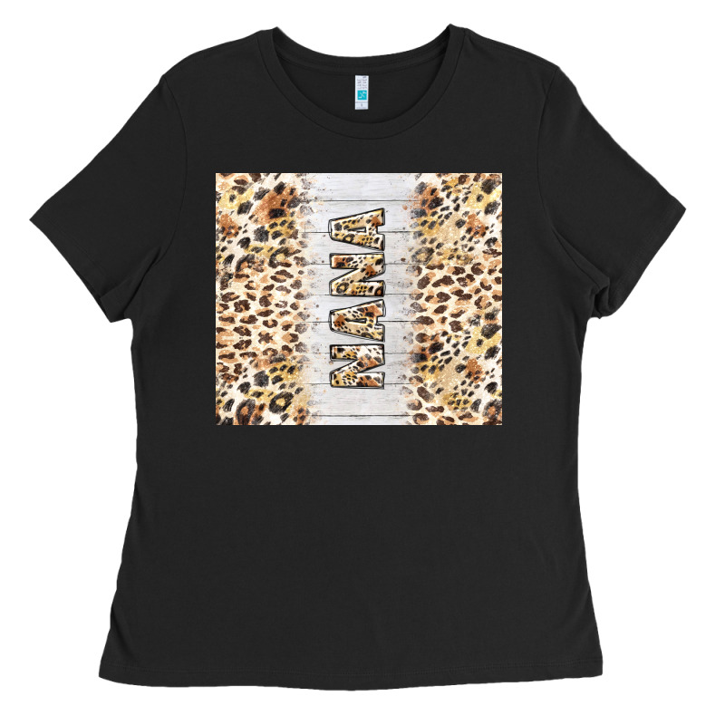 Mother's Day Nana Leopard Tumbler Tbs Ladies Tee by TumblerDesignByShophia | Teevron
