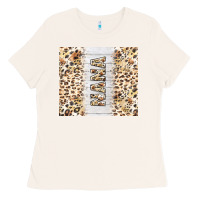 Bone mother's day nana leopard tumbler tbs Ladies Tee - TumblerDesignByShophia