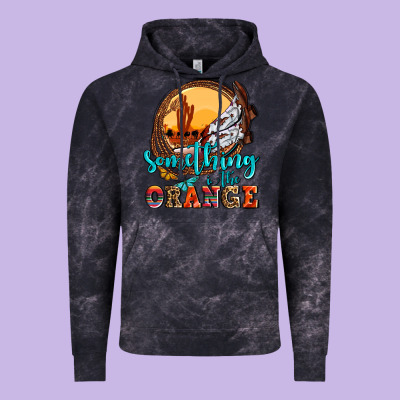 Something In The Orange Olivia Vintage Hoodie Designed By Oliviacreatesart