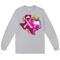 Moon Dust Texas Cancer Awareness map Long Sleeve Tee - FaDigitalArtStudio
