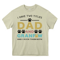 Mossy i have two titles dad and grandpa Heavy Core Tee - Bettercallsaul