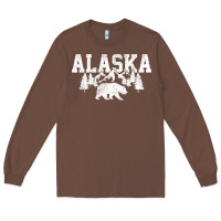 Chestnut Alaska Mountains Forest Hunting Usa Long Sleeve Tee - longCreatives
