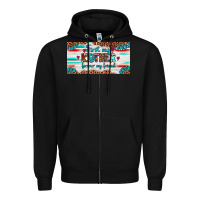 Black first my mother forever my friend  license plate Zipper Hoodie - Artiststas