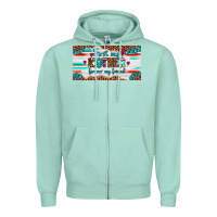 Seafoam first my mother forever my friend  license plate Zipper Hoodie - Artiststas