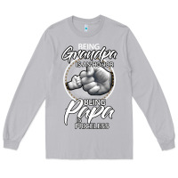 Moon Dust being grandpa is an honor being papa is priceless, gift dad Long Sleeve Tee - longCreatives