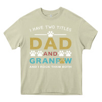 Mossy i have two titles dad and grandpa Heavy Core Tee - Bettercallsaul