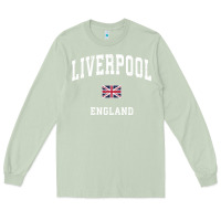 Matcha Liverpool England Vintage Athletic Sports Design Long Sleeve Tee - longCreatives