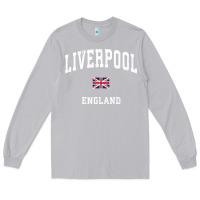 Moon Dust Liverpool England Vintage Athletic Sports Design Long Sleeve Tee - longCreatives