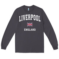 Smoke Liverpool England Vintage Athletic Sports Design Long Sleeve Tee - longCreatives