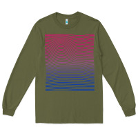 Army Green Bisexual Pride Subtle Bi Long Sleeve Tee - longCreatives