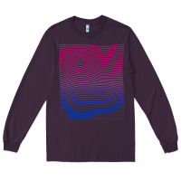Plum Bisexual Pride Subtle Bi Long Sleeve Tee - longCreatives