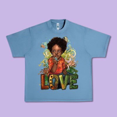 Black Are Boy Love Urban Heavy Tee Designed By Howdyjamesfarm