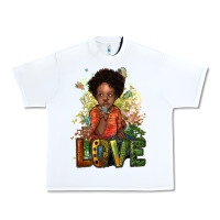 White Black are boy love Urban Heavy Tee - HowdyJamesFarm