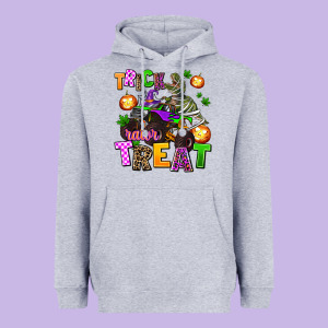 Trick Rawr Treat Heavyweight Hoodie Designed By Adodesignshop