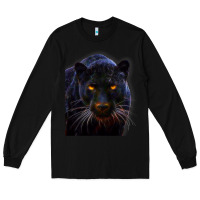 Black Black Panther, Big Cat T Long Sleeve Tee - longCreatives