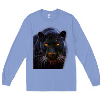 Colony Blue Black Panther, Big Cat T Long Sleeve Tee - longCreatives
