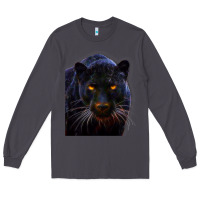 Smoke Black Panther, Big Cat T Long Sleeve Tee - longCreatives