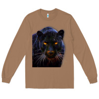Toasted Coconut Black Panther, Big Cat T Long Sleeve Tee - longCreatives