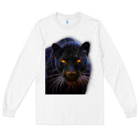 White Black Panther, Big Cat T Long Sleeve Tee - longCreatives