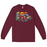 Burgundy Blaze and the Monster Machines and Friends Long Sleeve Tee - longCreatives