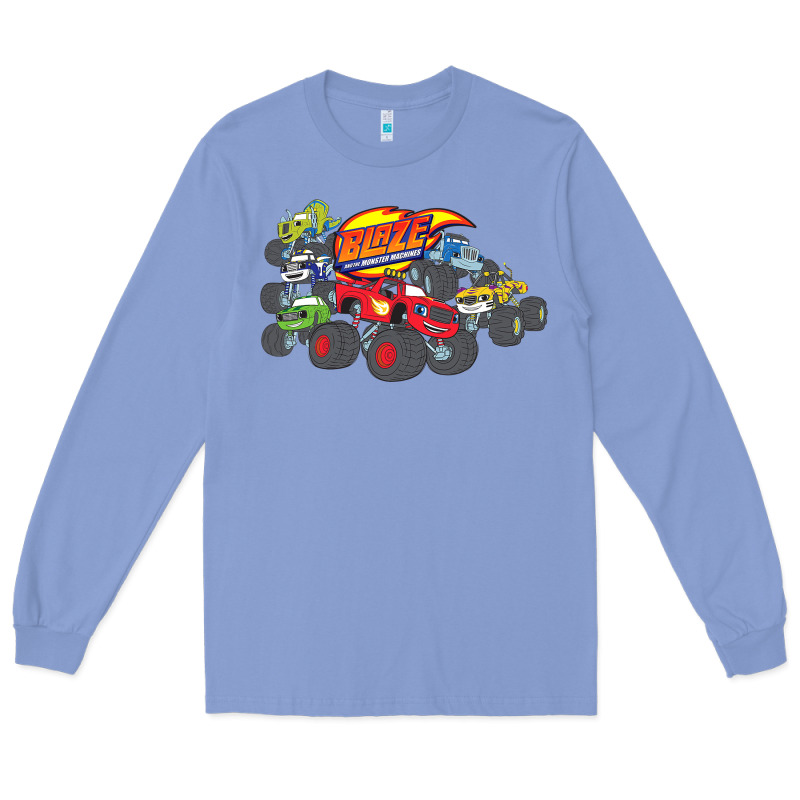 Blaze And The Monster Machines And Friends Long Sleeve Tee by longCreatives | Teevron