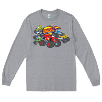 Heather Grey Blaze and the Monster Machines and Friends Long Sleeve Tee - longCreatives