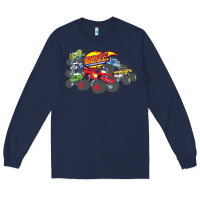Navy Blaze and the Monster Machines and Friends Long Sleeve Tee - longCreatives