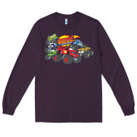 Plum Blaze and the Monster Machines and Friends Long Sleeve Tee - longCreatives