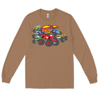 Toasted Coconut Blaze and the Monster Machines and Friends Long Sleeve Tee - longCreatives
