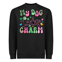 Black my dog is my lucky charm Heavyweight Sweatshirt - Artiststas